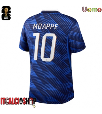 Francia Kylian Mbappe #10 Prima Maglia Mondiali 2026 Manica Corta